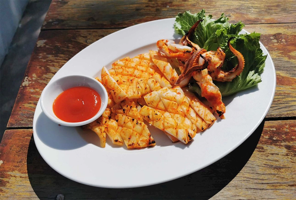 Vietnamese dried squid in the top 10 best squid dishes in the world